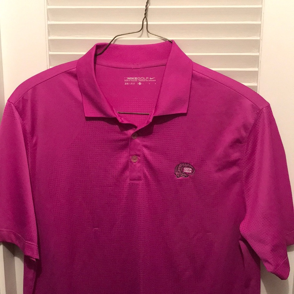 Nike Golf Dri-Fit Polo. Size: L